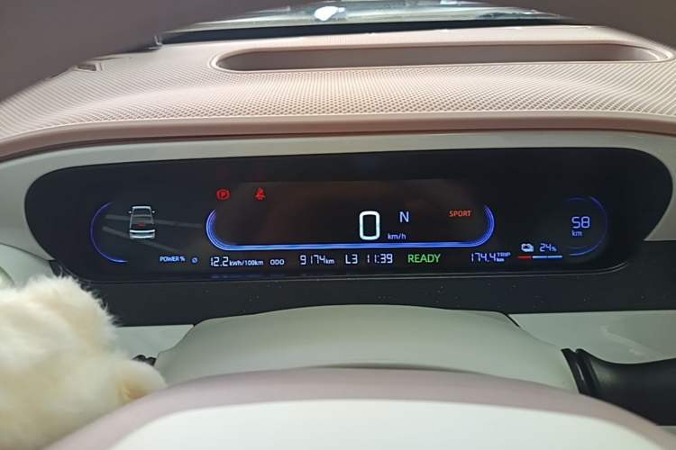 Used Geely Galaxy Panda 2025 210km Panda Kart Instrument Cluster
