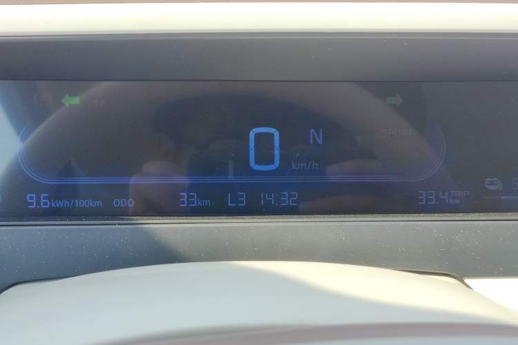 Used Geely Galaxy Panda 2025 210 km – Yuanqi Bear Instrument Cluster