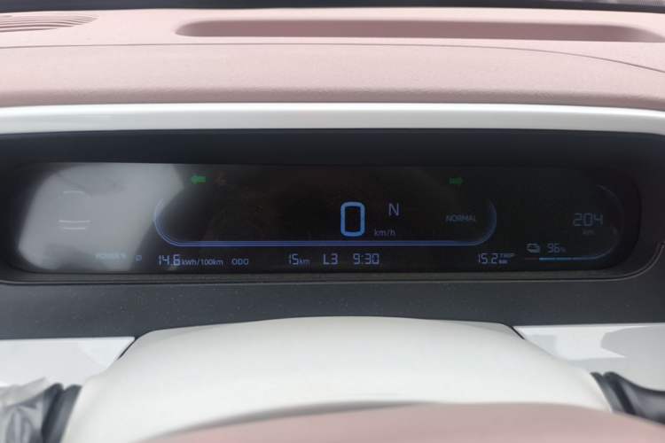 Used Geely Galaxy Panda 2025 210 km – Yuanqi Bear Instrument Cluster