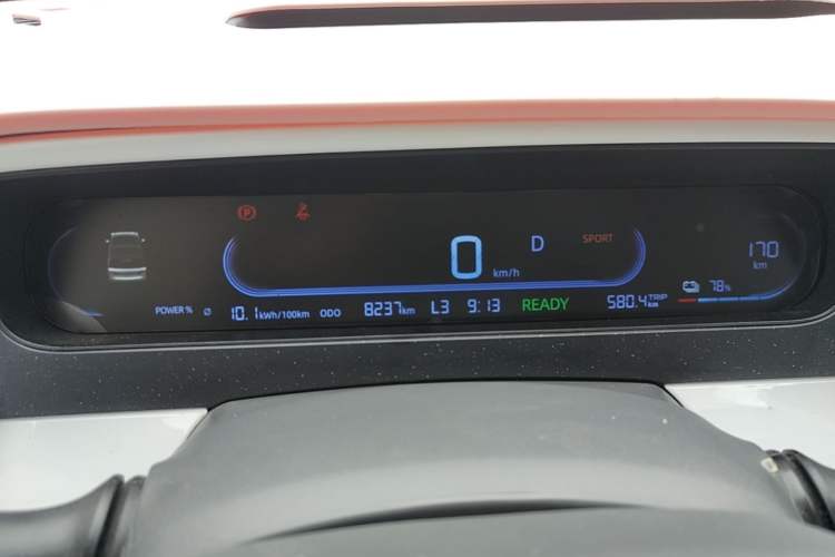 Used Geely Galaxy Panda 2025 210km Panda Rider Instrument Cluster
