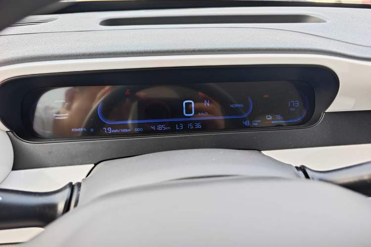 Used Geely Galaxy Panda 2025 210km Panda Rider Odometer Close Up