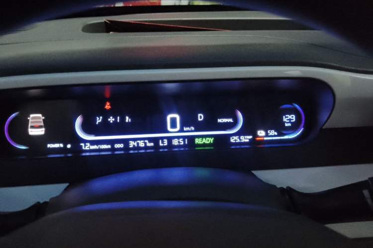 Used Geely Galaxy Panda 2025 210km Panda Kart Instrument Cluster