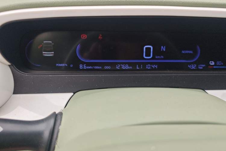 Used Geely Galaxy Panda 2025 210km Panda Rider Odometer Close Up