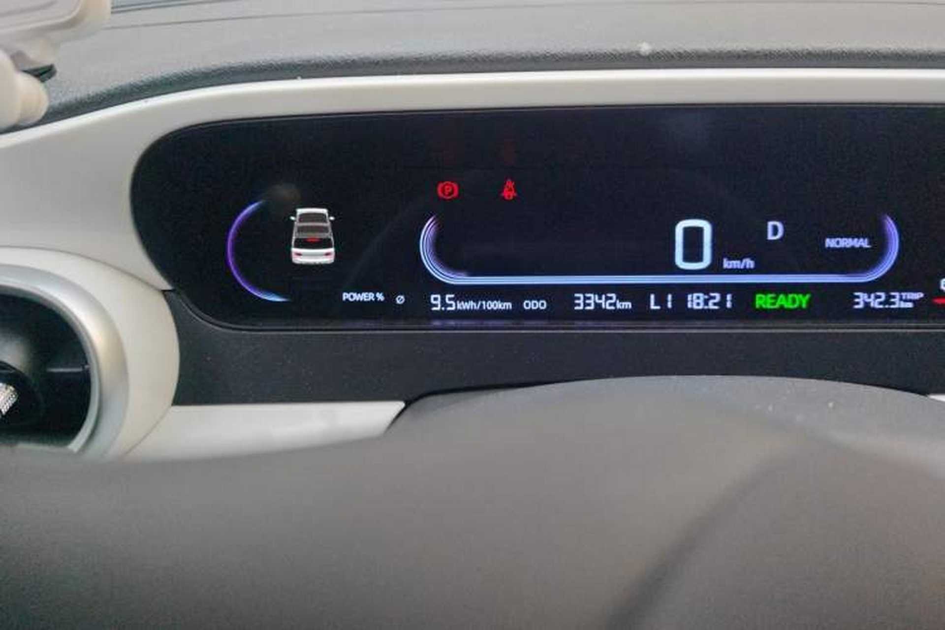 Used Geely Galaxy Panda 2025 210km Panda Rider Odometer Close Up