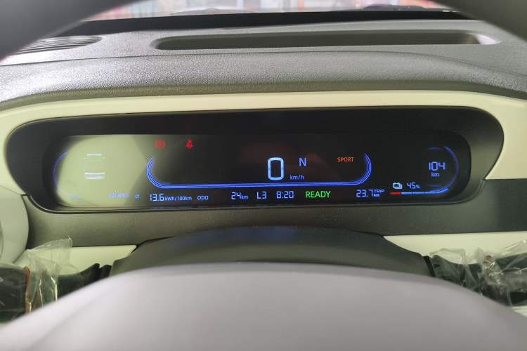 Used Geely Galaxy Panda 2025 210km Panda Kart Instrument Cluster