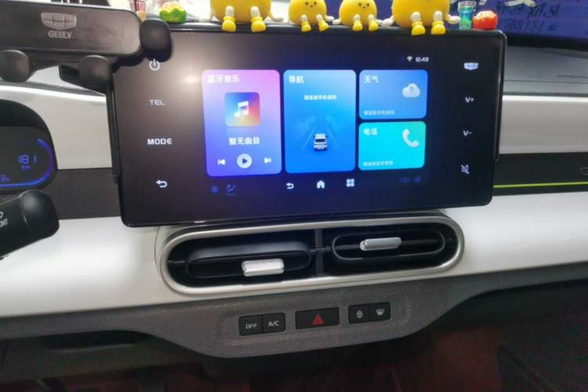 Used Geely Galaxy Panda 2025 210km Panda Kart Audio And AC Panel