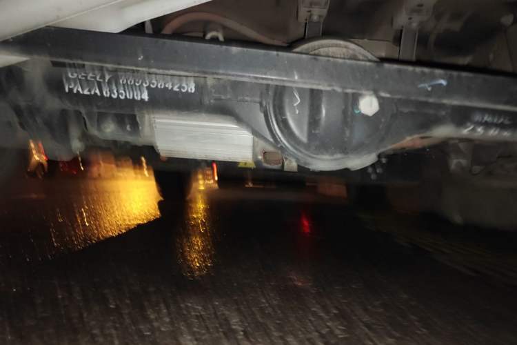 Used Geely Galaxy Panda 2025 210 km – Yuanqi Bear Chassis Rear