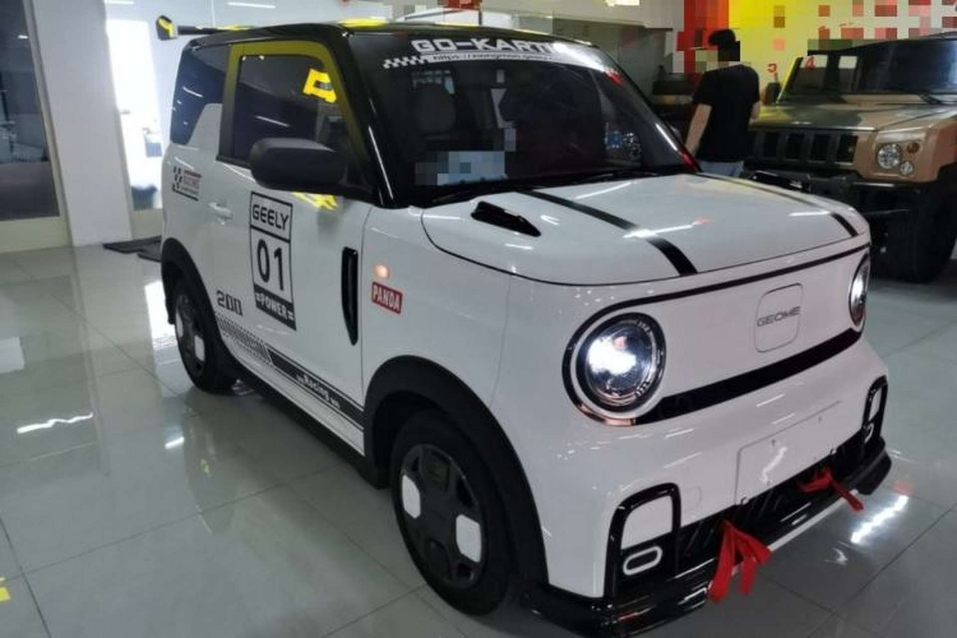 Used Geely Galaxy Panda 2025 210km Panda Kart Front Right 45 Deg