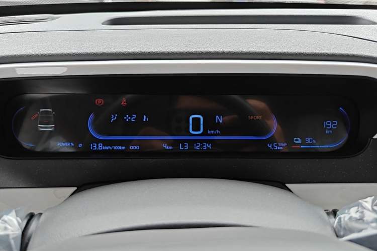 Used Geely Galaxy Panda 2025 210km Panda Kart Instrument Cluster