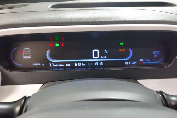 Used Geely Galaxy Panda 2025 210km Panda Kart Instrument Cluster