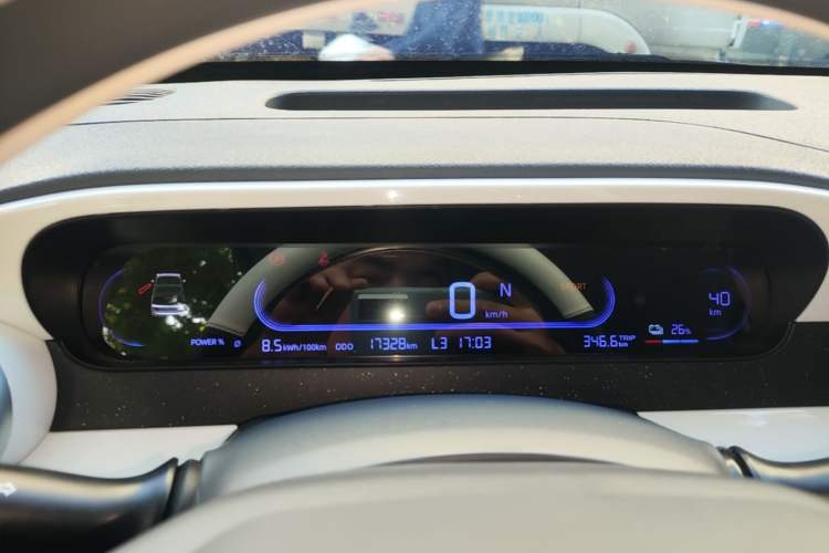 Used Geely Galaxy Panda 2025 210 km – Yuanqi Bear Instrument Cluster