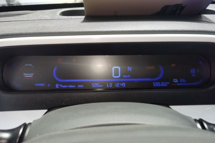 Used Geely Galaxy Panda 2025 210km Panda Kart Instrument Cluster