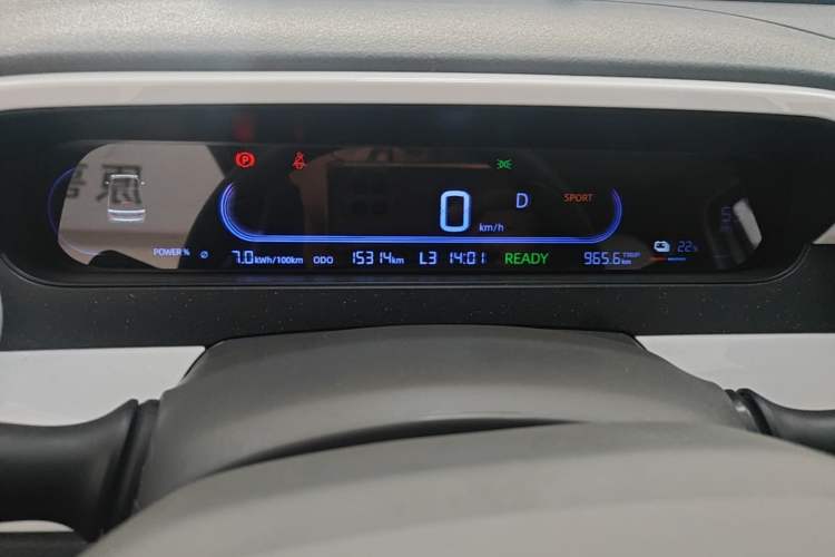 Used Geely Galaxy Panda 2025 210km Panda Kart Instrument Cluster