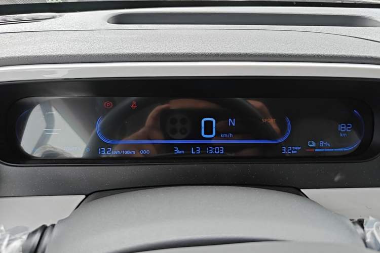 Used Geely Galaxy Panda 2025 210km Panda Kart Instrument Cluster
