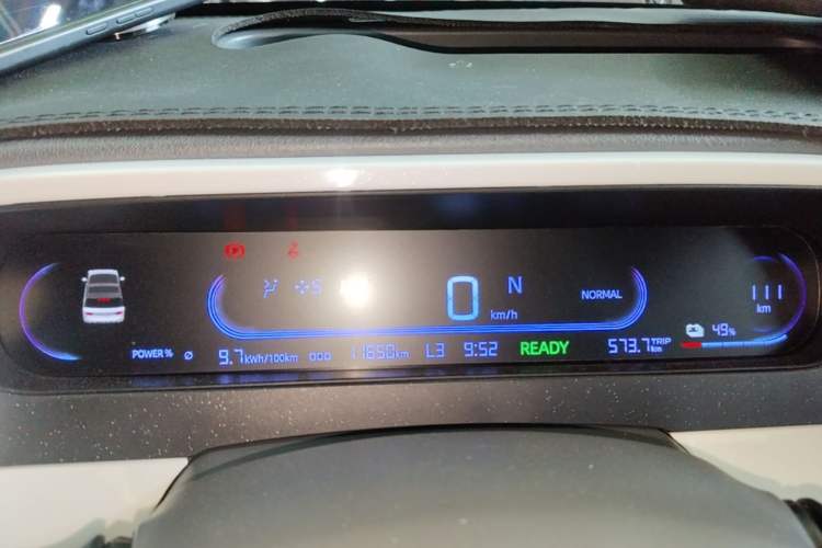 Used Geely Galaxy Panda 2025 210km Panda Kart Instrument Cluster