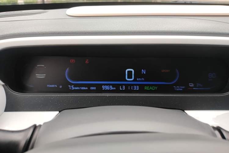 Used Geely Galaxy Panda 2025 210 km – Yuanqi Bear Instrument Cluster