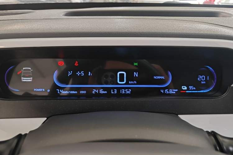 Used Geely Galaxy Panda 2025 210 km – Yuanqi Bear Instrument Cluster