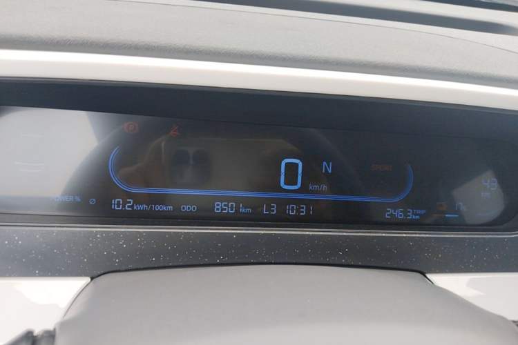 Used Geely Galaxy Panda 2025 210km Panda Kart Instrument Cluster