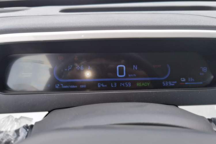Used Geely Galaxy Panda 2025 210km Panda Kart Instrument Cluster