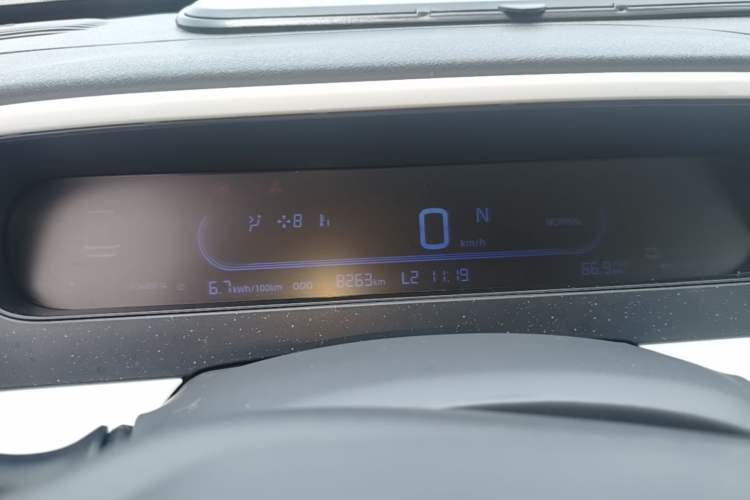 Used Geely Galaxy Panda 2025 210 km – Yuanqi Bear Instrument Cluster