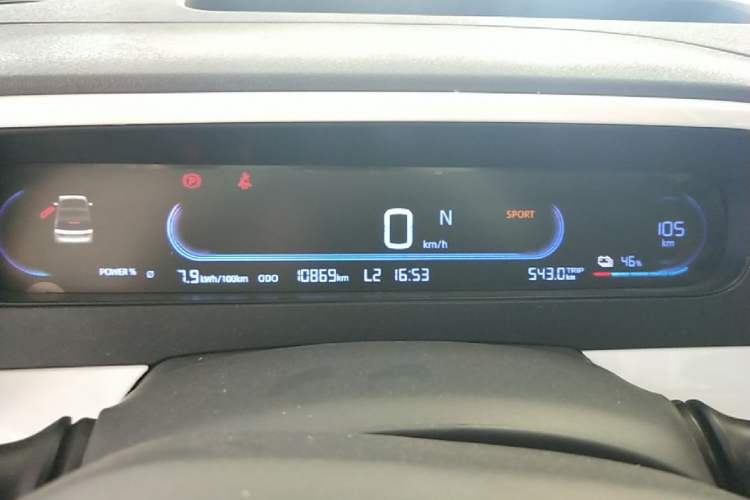 Used Geely Galaxy Panda 2025 210km Panda Kart Instrument Cluster