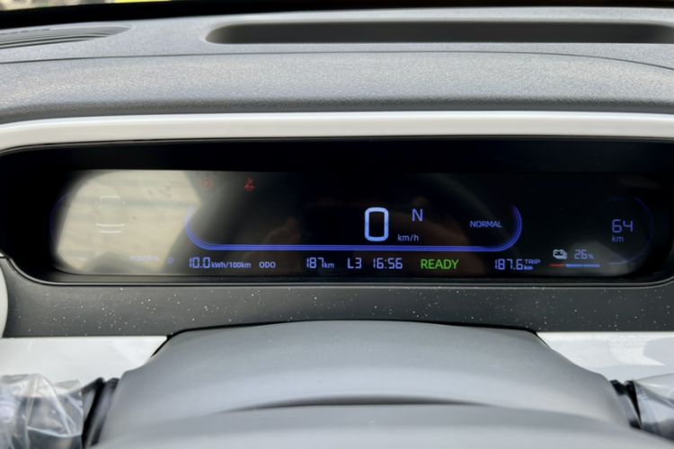 Used Geely Galaxy Panda 2025 210km Panda Rider Odometer Close Up