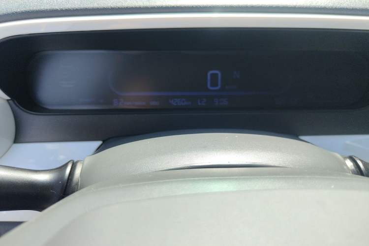 Used Geely Galaxy Panda 2025 210km Panda Kart Odometer Close Up