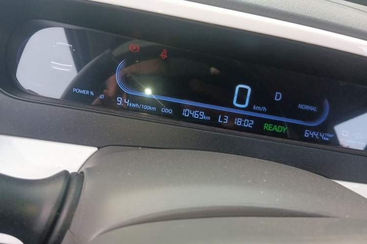 Used Geely Galaxy Panda 2025 210km Panda Rider Odometer Close Up