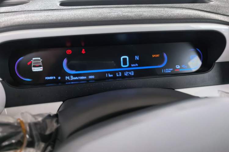 Used Geely Galaxy Panda 2025 210km Panda Rider Odometer Close Up