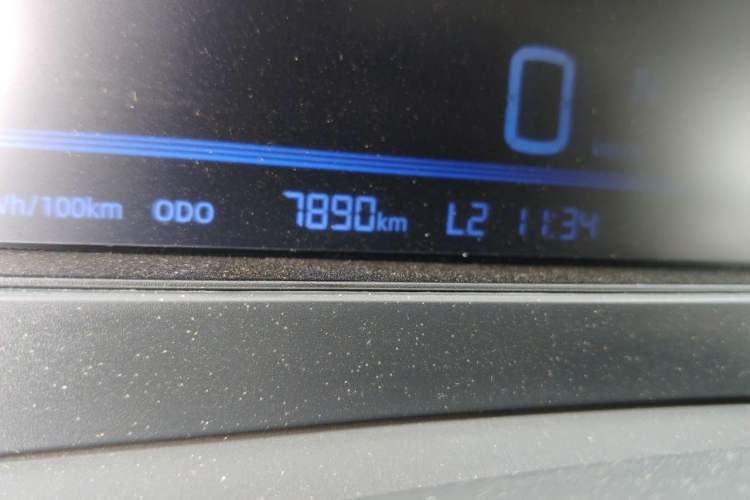 Used Geely Galaxy Panda 2025 210km Panda Kart Odometer Close Up