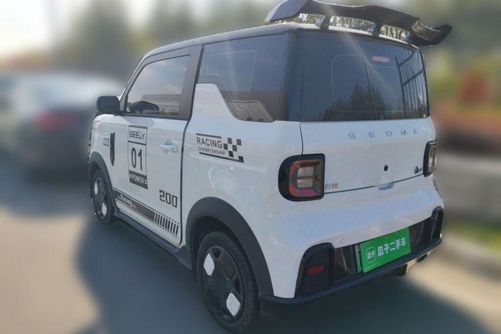Used Geely Galaxy Panda 2025 210km Panda Kart Rear Left 45 Deg