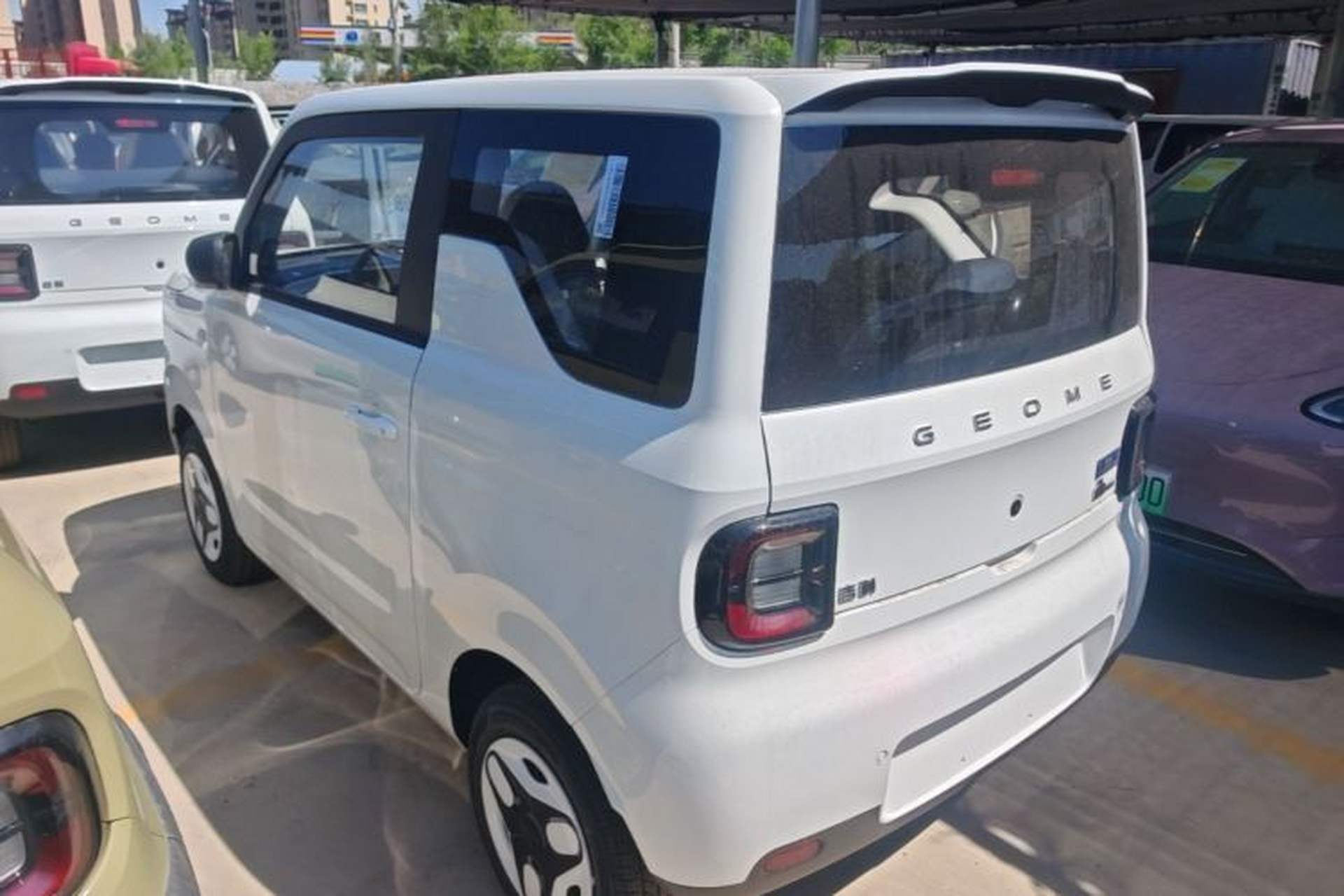Used Geely Galaxy Panda 2025 210 km – Yuanqi Bear Rear Left 45 Deg