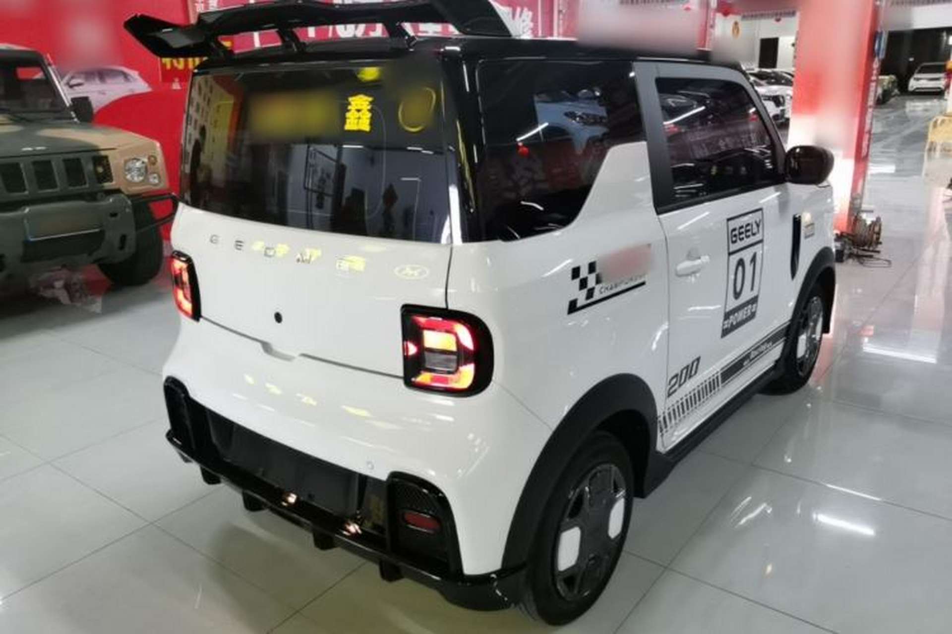 Used Geely Galaxy Panda 2025 210km Panda Kart Rear Right 45 Deg