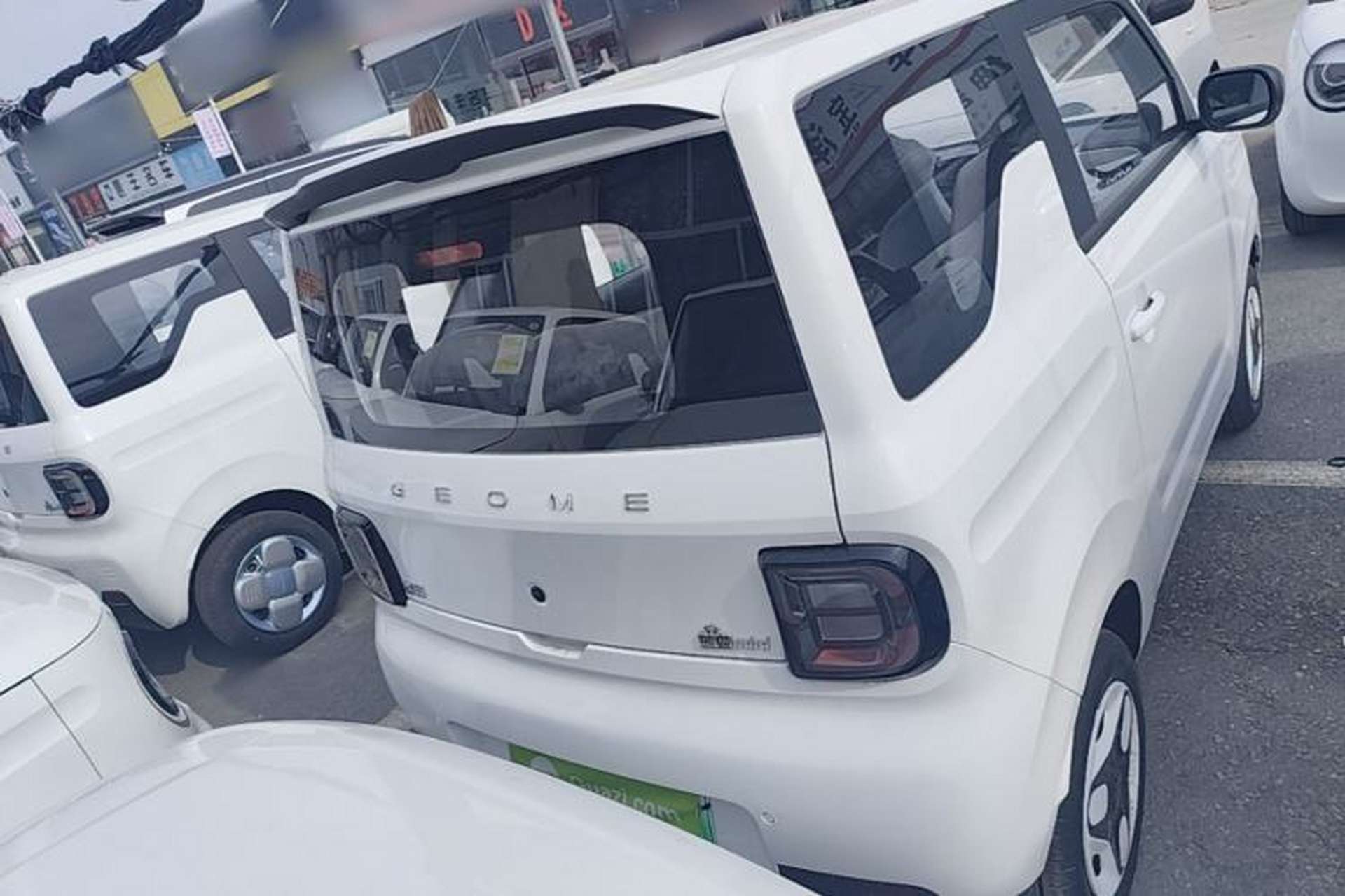 Used Geely Galaxy Panda 2025 210 km – Yuanqi Bear Rear Right 45 Deg