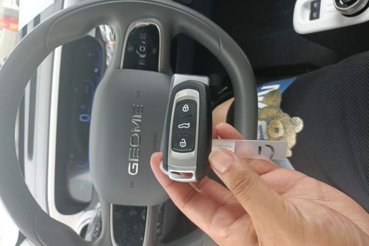 Used Geely Galaxy Panda 2025 210km Panda Kart Vehicle Key