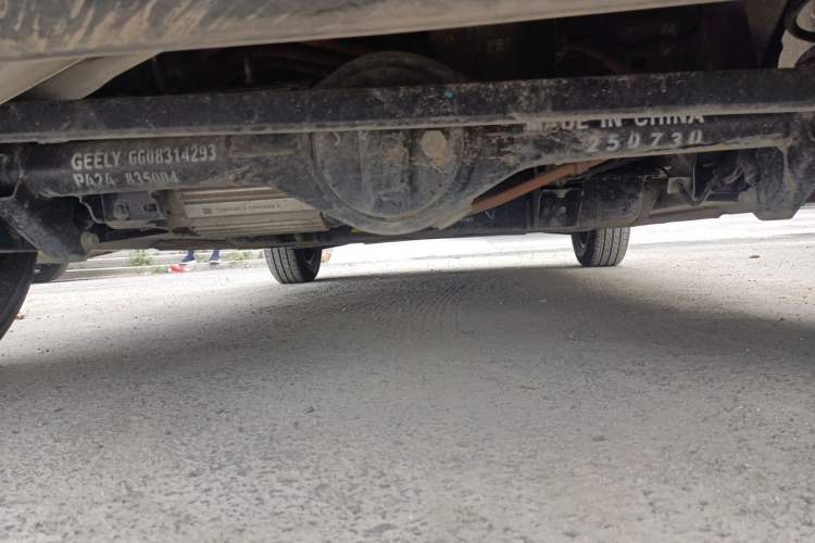 Used Geely Galaxy Panda 2025 210 km – Yuanqi Bear Chassis Rear