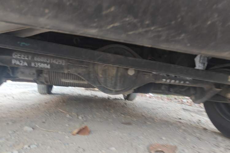 Used Geely Galaxy Panda 2025 210 km – Yuanqi Bear Chassis Rear