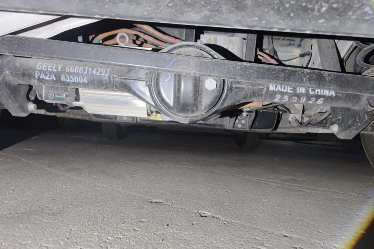Used Geely Galaxy Panda 2025 210 km – Yuanqi Bear Chassis Rear
