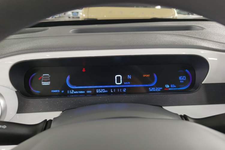 Used Geely Galaxy Panda 2025 210 km – Yuanqi Bear Instrument Cluster