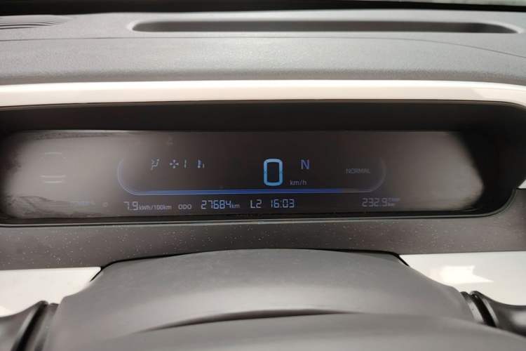 Used Geely Galaxy Panda 2025 210 km – Yuanqi Bear Instrument Cluster