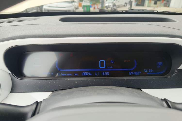 Used Geely Galaxy Panda 2025 210 km – Yuanqi Bear Instrument Cluster