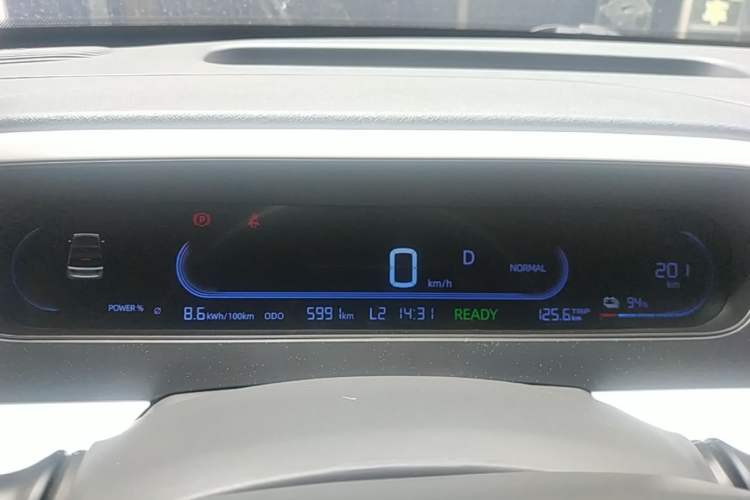 Used Geely Galaxy Panda 2025 210 km – Yuanqi Bear Instrument Cluster