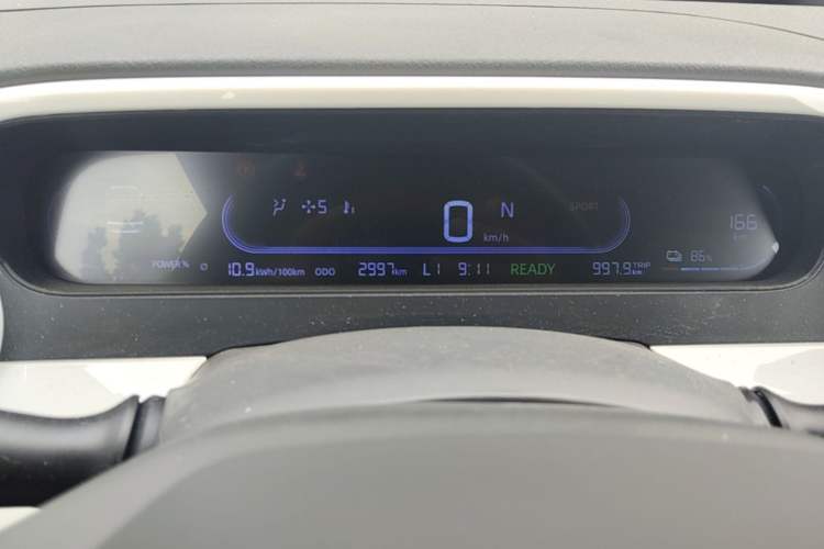 Used Geely Galaxy Panda 2025 210 km – Yuanqi Bear Instrument Cluster