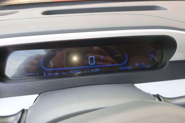 Used Geely Galaxy Panda 2025 210 km – Yuanqi Bear Instrument Cluster
