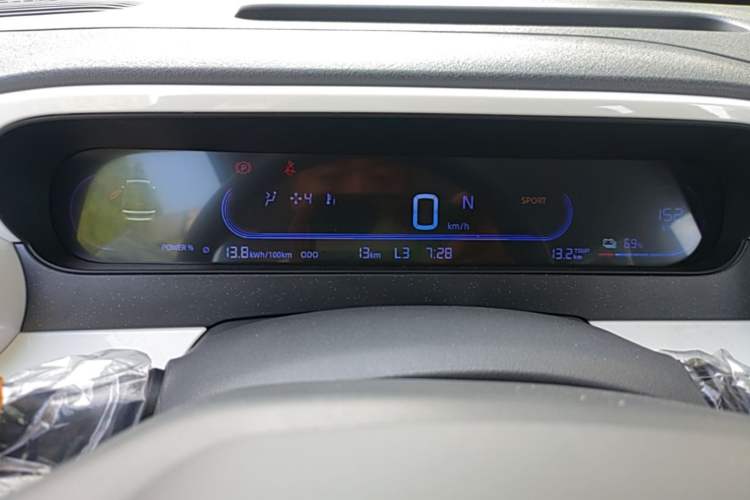 Used Geely Galaxy Panda 2025 210 km – Yuanqi Bear Instrument Cluster