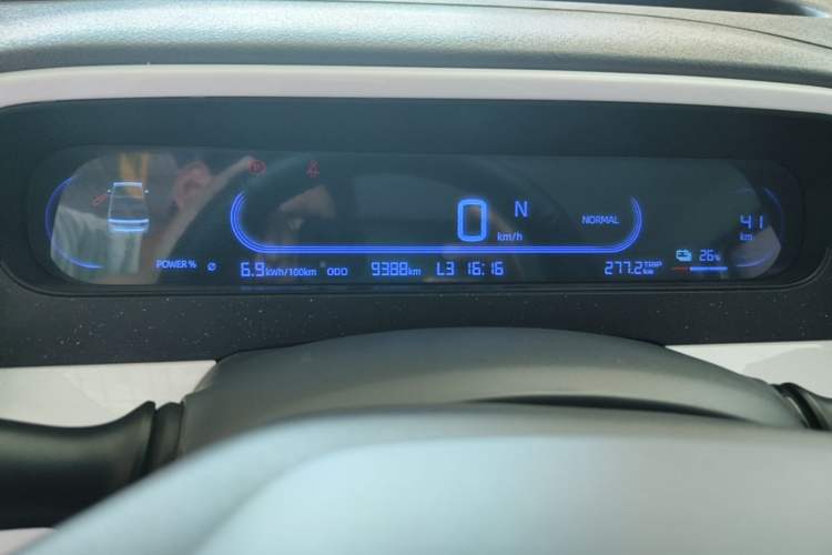 Used Geely Galaxy Panda 2025 210 km – Yuanqi Bear Instrument Cluster