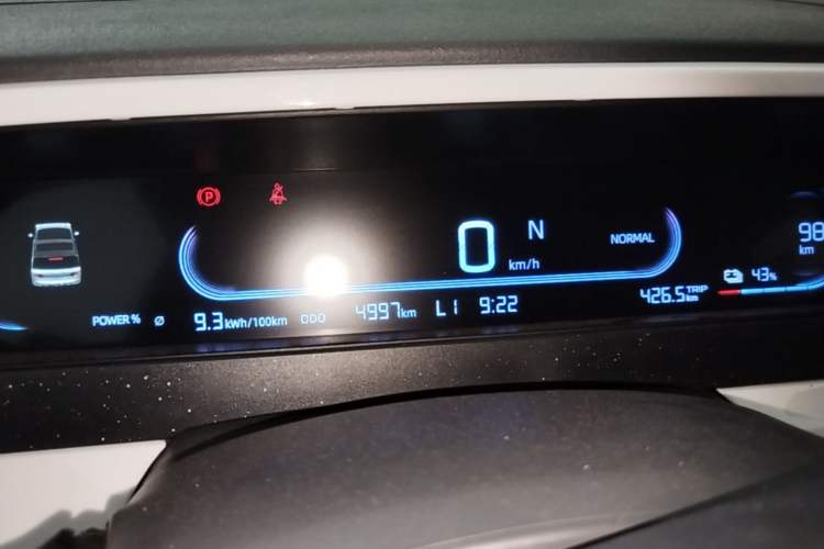 Used Geely Galaxy Panda 2025 210 km – Yuanqi Bear Instrument Cluster