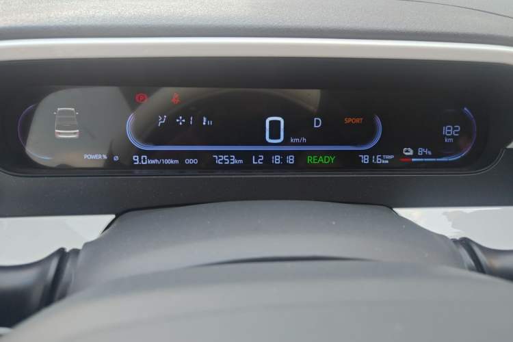 Used Geely Galaxy Panda 2025 210 km – Yuanqi Bear Instrument Cluster