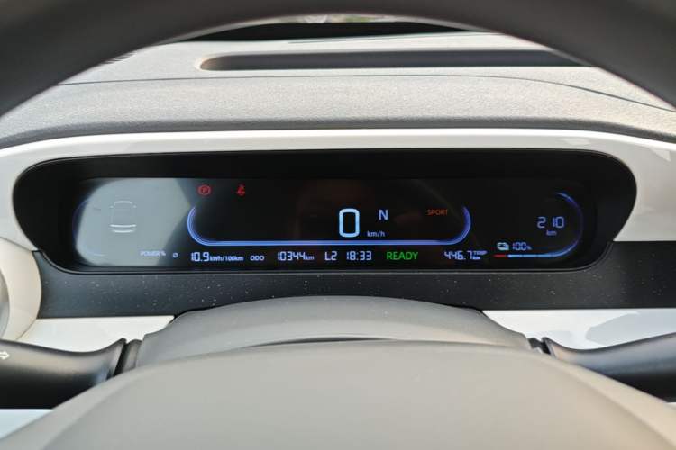 Used Geely Galaxy Panda 2025 210 km – Yuanqi Bear Instrument Cluster