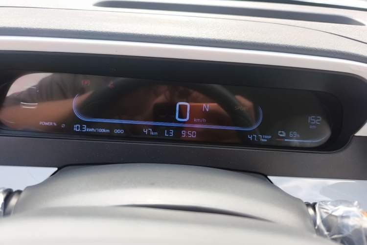 Used Geely Galaxy Panda 2025 210 km – Yuanqi Bear Instrument Cluster